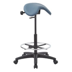 Tabouret sans dossier avec siège ergonomique réglable en hauteur