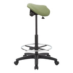 Tabouret sans dossier avec siège ergonomique réglable en hauteur