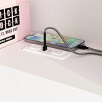 Tête de lit bibliothèque 65Timechee Queen avec lumière RGB et étagère réglable