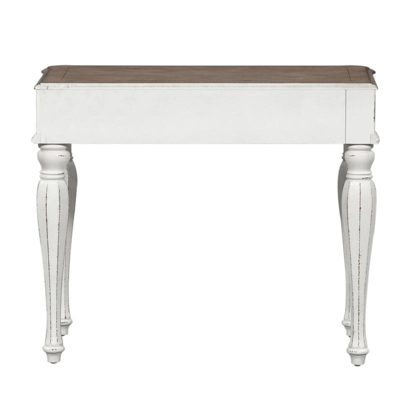 Meuble-lavabo Magnolia Manor blanc antique écorce patinée