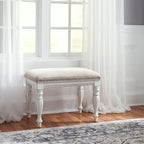 Meuble-lavabo Magnolia Manor blanc antique écorce patinée