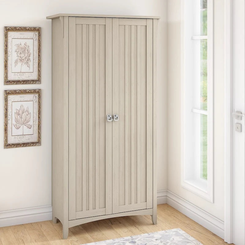 Meuble de rangement haut Bush Furniture Salinas avec portes