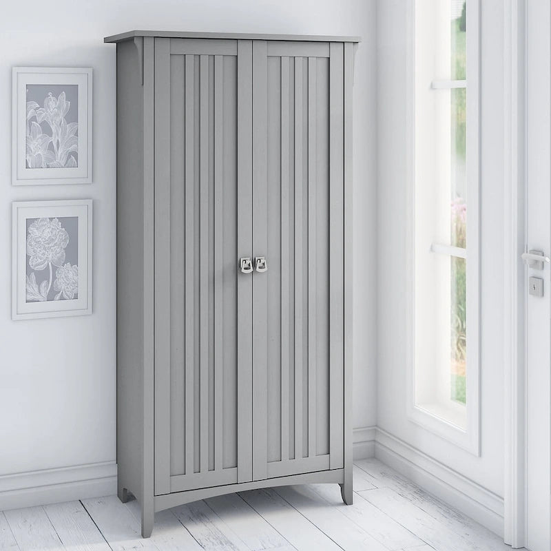 Meuble de rangement haut Bush Furniture Salinas avec portes