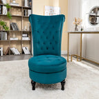 Chaise de vanité haute Gosser 20 en velours large
