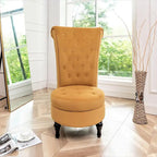 Chaise de vanité haute Gosser 20 en velours large