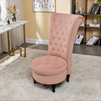 Chaise de vanité haute Gosser 20 en velours large