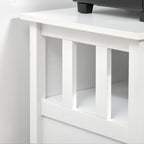 Table de Buffet avec 2 Portes, Meuble de Rangement de Cuisine avec Étagères Réglables pour Cuisine et Salle à Manger