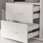 Timechee Bureau d'ordinateur de bureau à domicile Bureau d'angle Table d'écriture de 140 cm
