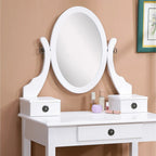 Coiffeuse et tabouret Moniys Wood Moniya