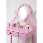 Coiffeuse et tabouret Moniys Wood Moniya