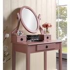 Coiffeuse et tabouret Moniys Wood Moniya