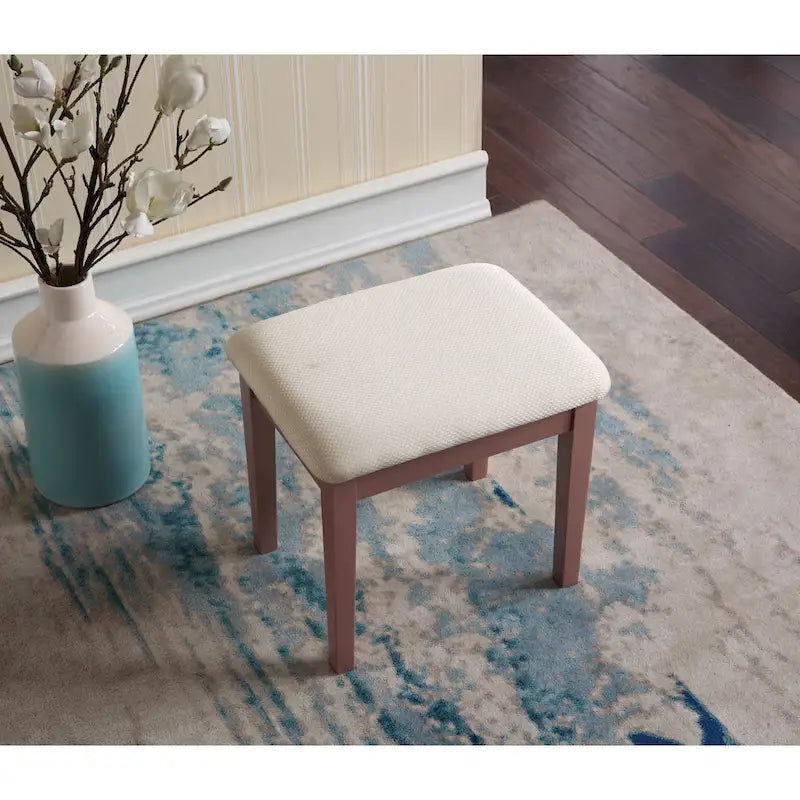 Coiffeuse et tabouret Moniys Wood Moniya
