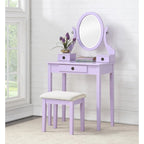 Coiffeuse et tabouret Moniys Wood Moniya