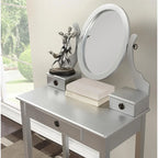 Coiffeuse et tabouret Moniys Wood Moniya