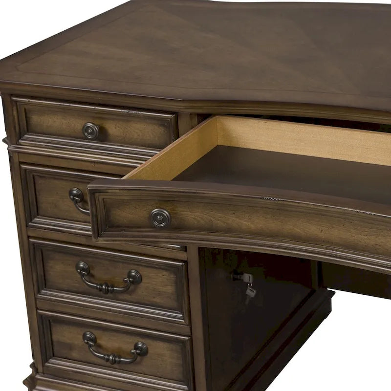 Bureau junior de direction Amelia Antique Toffee