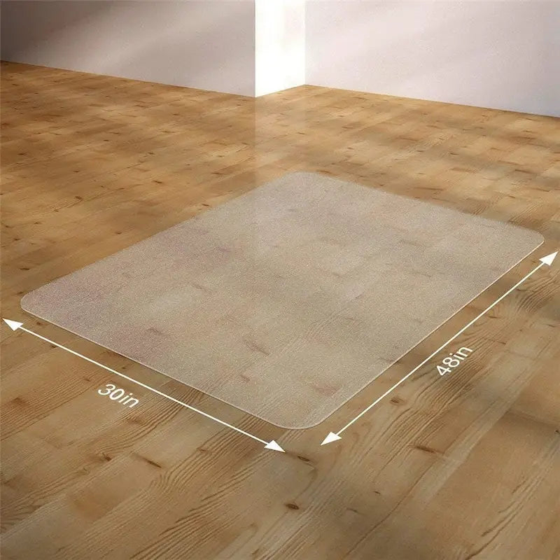 Tapis de protection de sol pour chaise de bureau en différentes formes