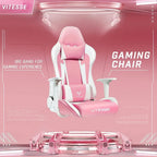 Chaise de jeu BOSSIN avec dossier haut et support lombaire pour ordinateur de bureau