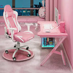 Chaise de jeu BOSSIN avec dossier haut et support lombaire pour ordinateur de bureau