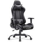 Chaise de jeu BOSSIN avec dossier haut et support lombaire pour ordinateur de bureau