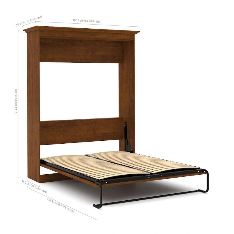 Lit escamotable et organisateur de placard (84 po de large) polyvalents de Bestar