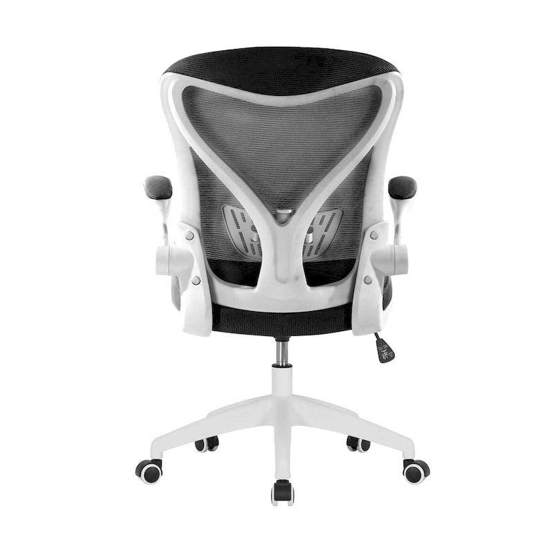Chaise de bureau ergonomique en maille Porthos Home Cole avec base en nylon et mécanisme d'inclinaison
