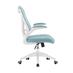 Chaise de bureau ergonomique en maille Porthos Home Cole avec base en nylon et mécanisme d'inclinaison