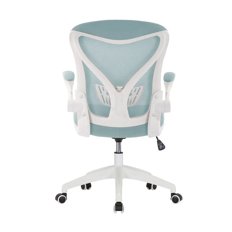 Chaise de bureau ergonomique en maille Porthos Home Cole avec base en nylon et mécanisme d'inclinaison