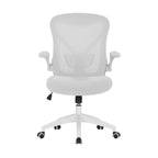 Chaise de bureau ergonomique en maille Porthos Home Cole avec base en nylon et mécanisme d'inclinaison