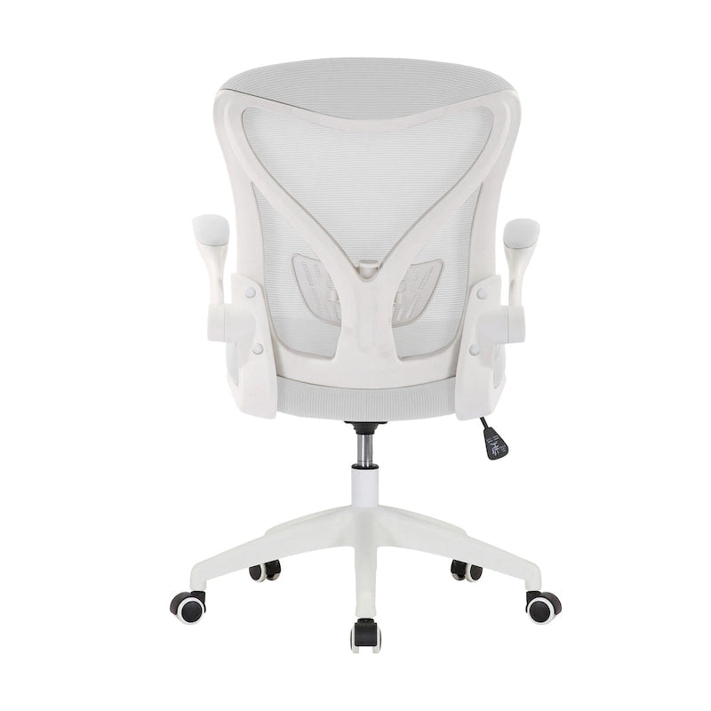 Chaise de bureau ergonomique en maille Porthos Home Cole avec base en nylon et mécanisme d'inclinaison