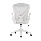 Chaise de bureau ergonomique en maille Porthos Home Cole avec base en nylon et mécanisme d'inclinaison