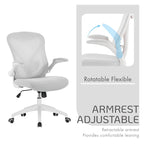 Chaise de bureau ergonomique en maille Porthos Home Cole avec base en nylon et mécanisme d'inclinaison