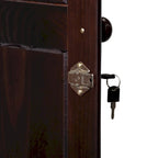 Palace Imports Armoire Intelligente 100% Bois Massif avec 2 Tiroirs, Poignées Métalliques ou en Bois