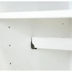 Palace Imports Armoire Intelligente 100% Bois Massif avec 2 Tiroirs, Poignées Métalliques ou en Bois