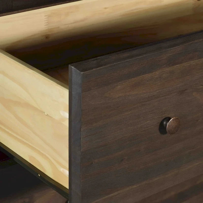 Grain Wood Furniture Shaker Armoire 2 portes en bois massif - 41x72x22