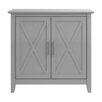 Petit meuble de rangement Key West avec portes par Bush Furniture