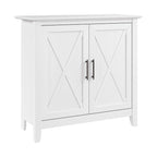 Petit meuble de rangement Key West avec portes par Bush Furniture