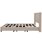 Lit de rangement Queen avec 3 tiroirs