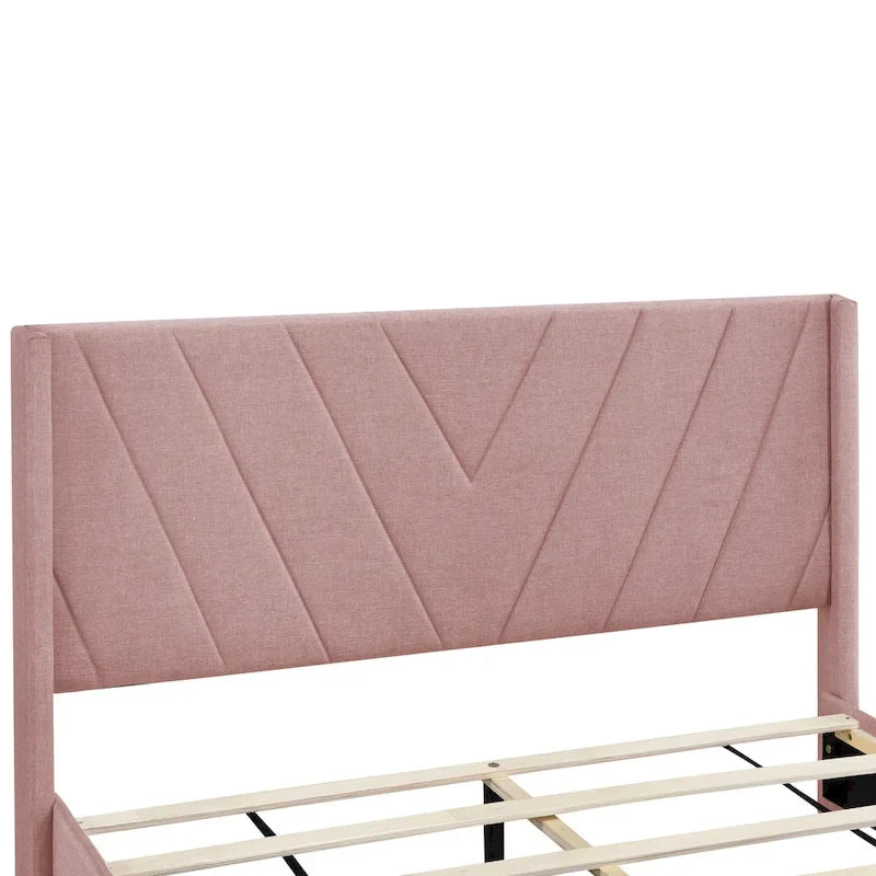 Lit de rangement Queen avec 3 tiroirs