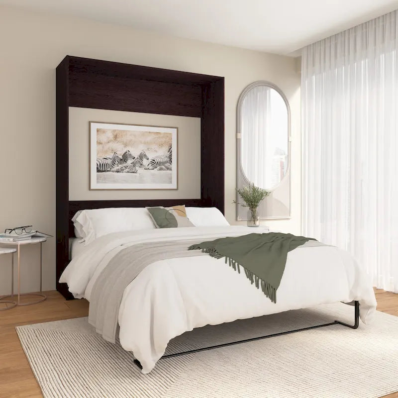 Lit escamotable Queen 65W Claremont peu encombrant de Bestar