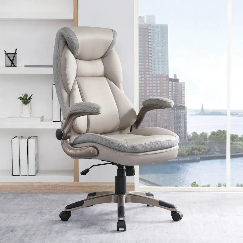 Fauteuil de bureau en cuir reconstitué Executive