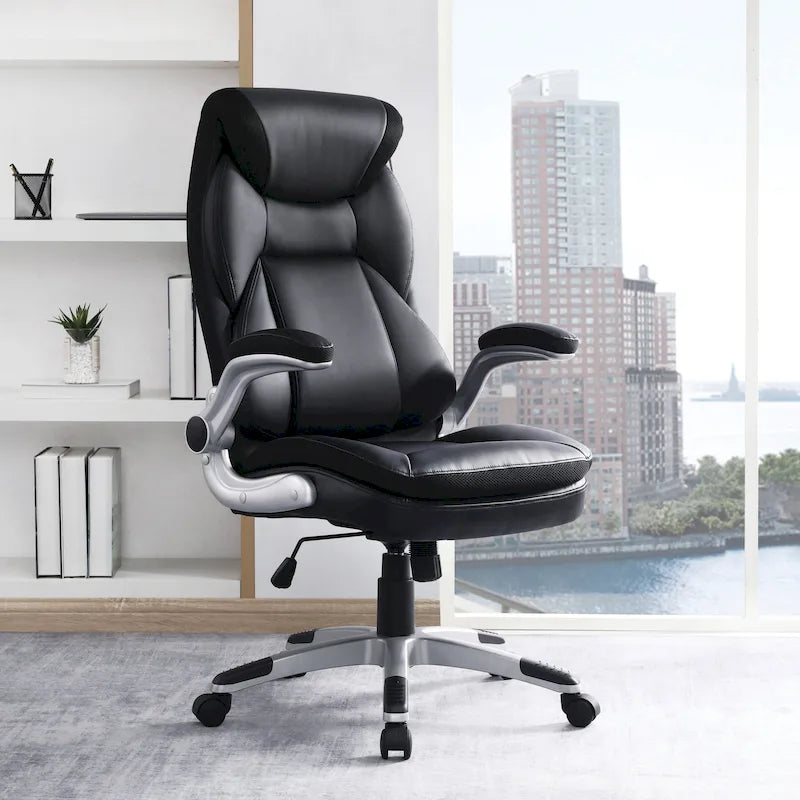 Fauteuil de bureau en cuir reconstitué Executive
