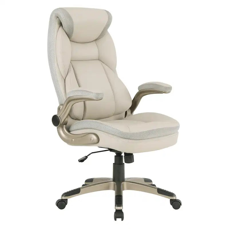 Fauteuil de bureau en cuir reconstitué Executive