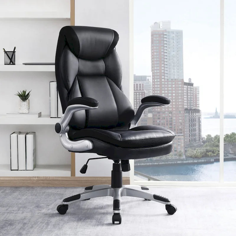 Fauteuil de bureau en cuir reconstitué Executive