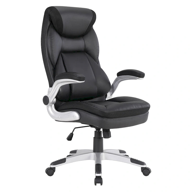 Fauteuil de bureau en cuir reconstitué Executive