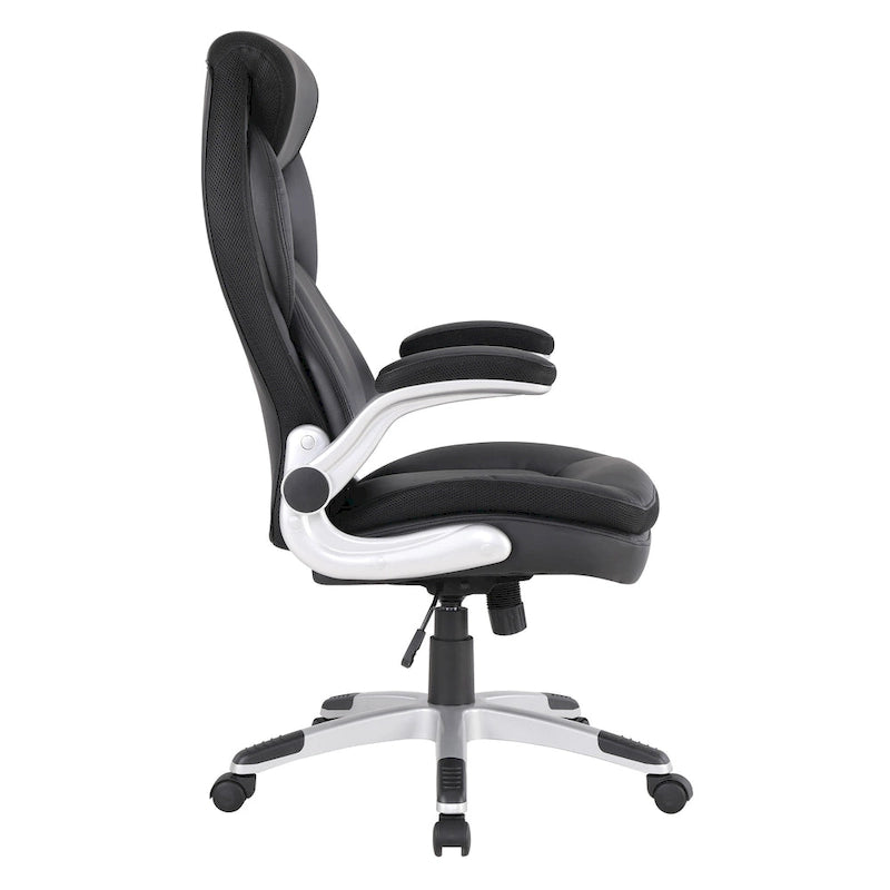 Fauteuil de bureau en cuir reconstitué Executive