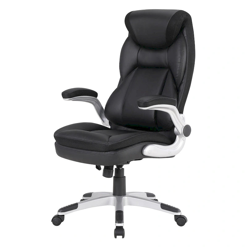 Fauteuil de bureau en cuir reconstitué Executive