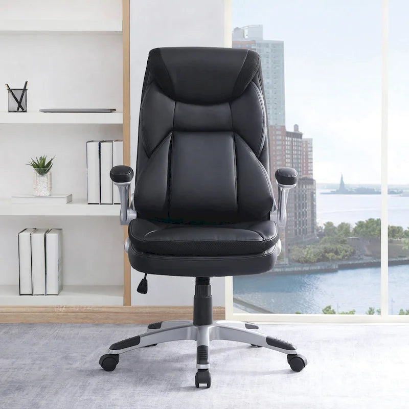 Fauteuil de bureau en cuir reconstitué Executive