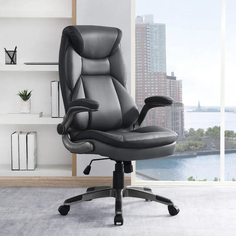 Fauteuil de bureau en cuir reconstitué Executive