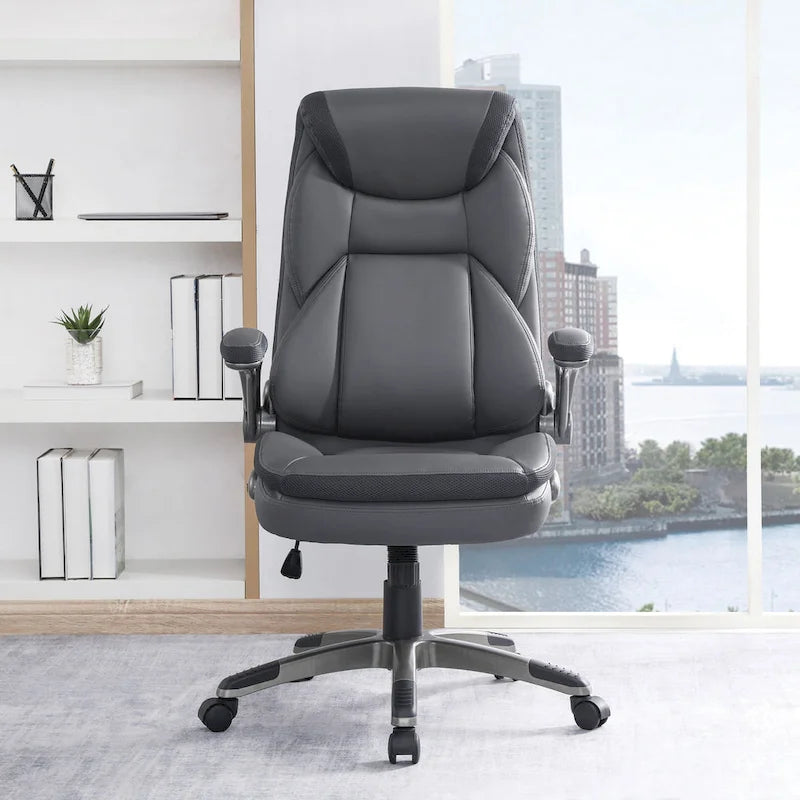 Fauteuil de bureau en cuir reconstitué Executive