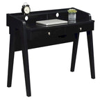 Bureau Newport Deluxe 2 tiroirs avec étagère Convenience Concepts